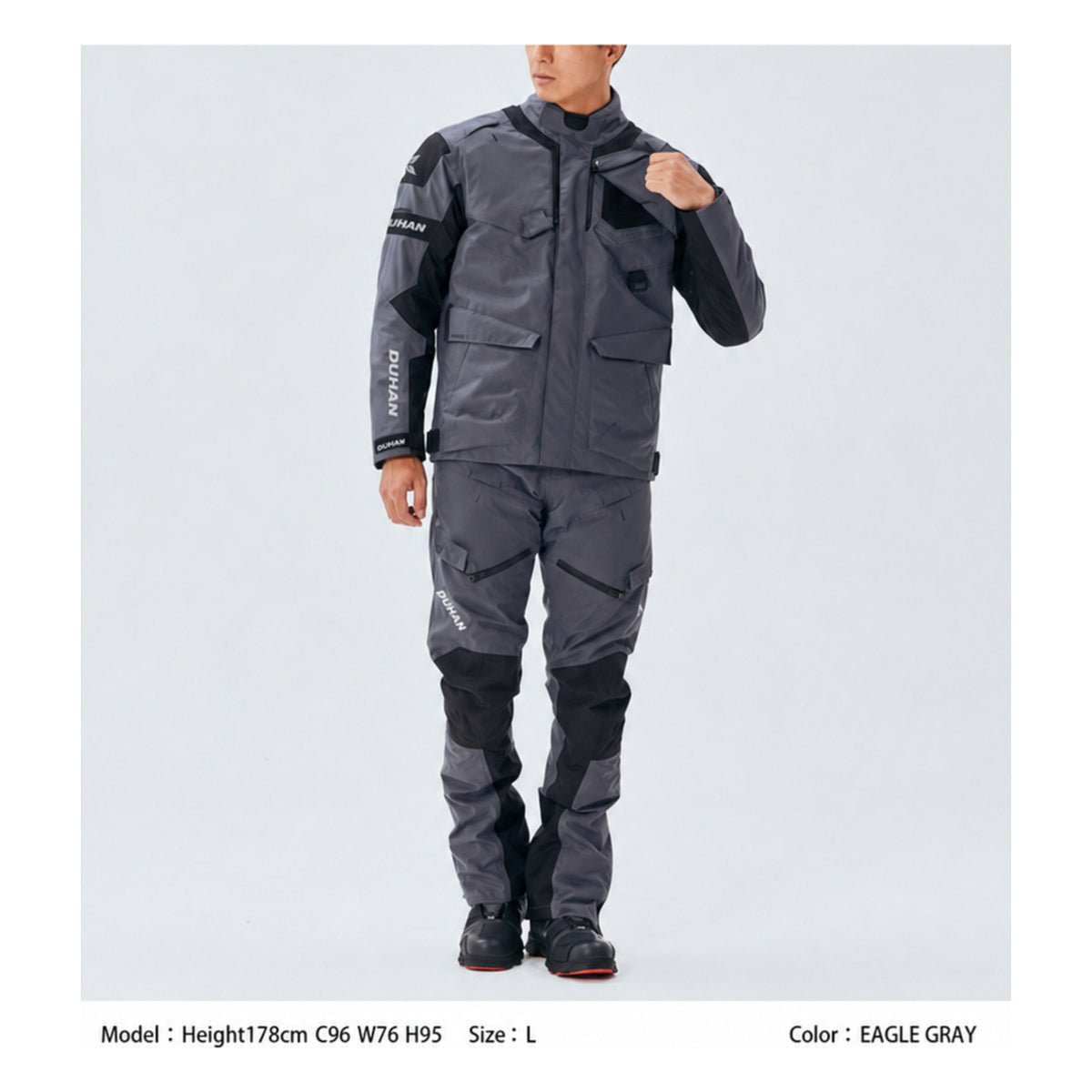 Giacca moto quattro stagioni DUHAN RSJ729