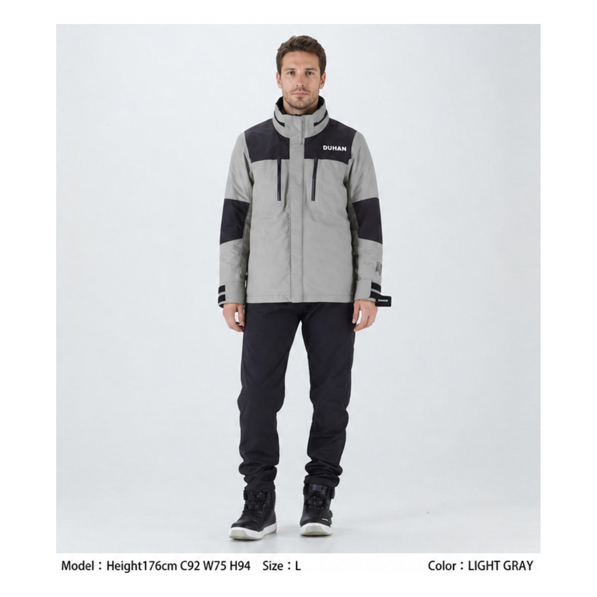 Giacca moto quattro stagioni DUHAN RSJ731